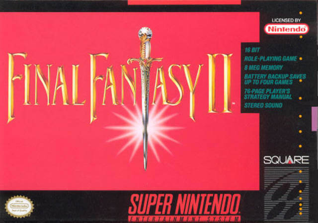 Final Fantasy IV - II Box Art